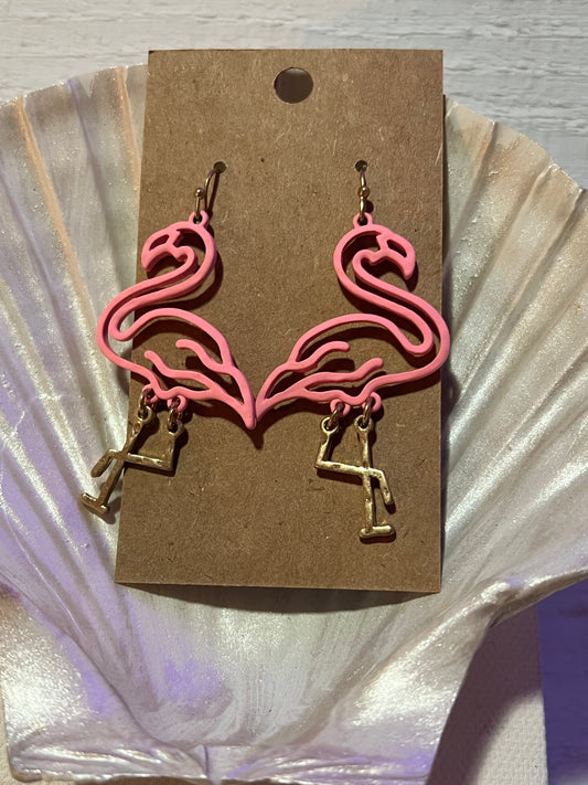 Flamingo Lightweight Earrings