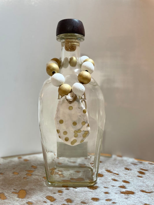 Pink and Gold Bottle Topper