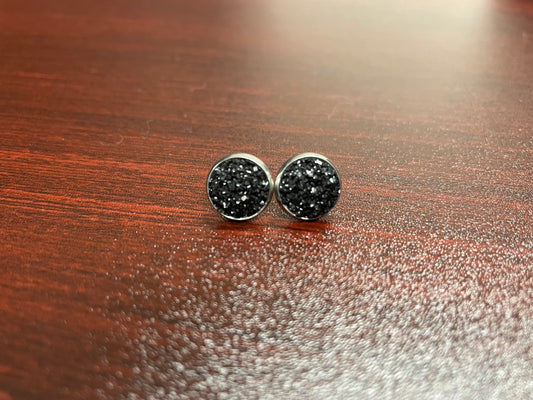 12mm Druzy Earrings – ThatGibson